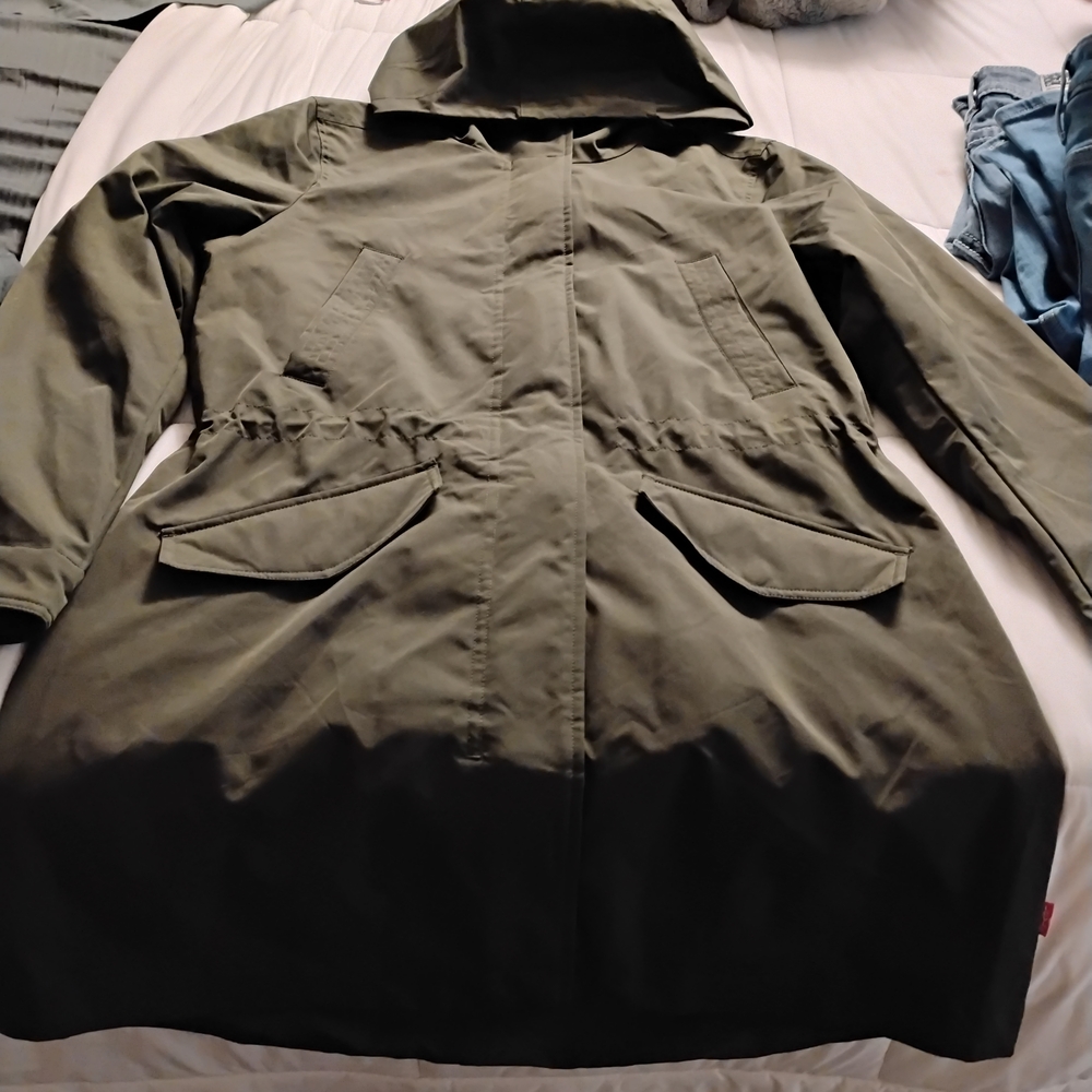 Levi's Dark Green Hooded Jacket